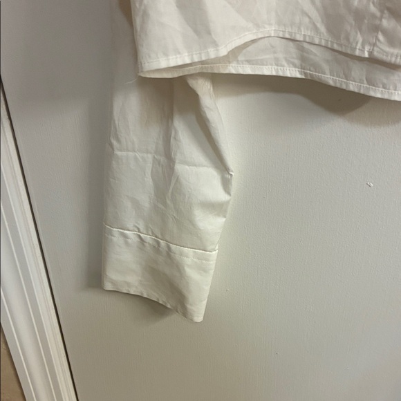 NWT Zara White Cropped Top in Sz XS - Picture 3 of 14